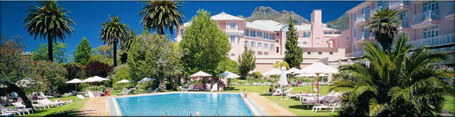 Lush Gardens of Mount Nelson Hotel Cape Town
